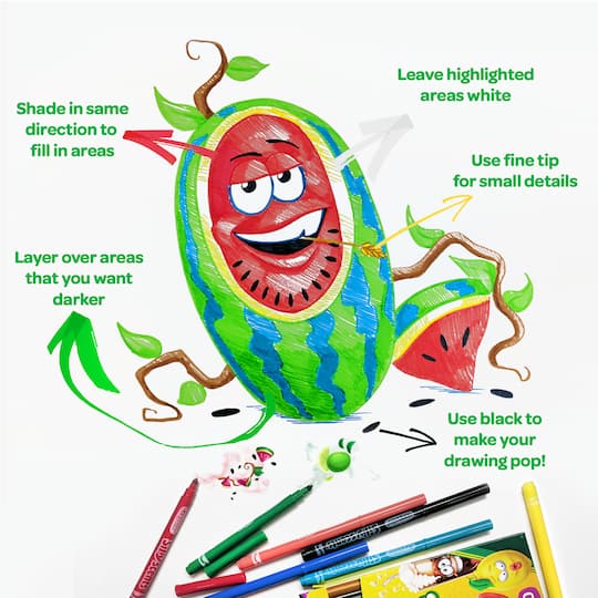 Crayola Silly Scents Slim Markers